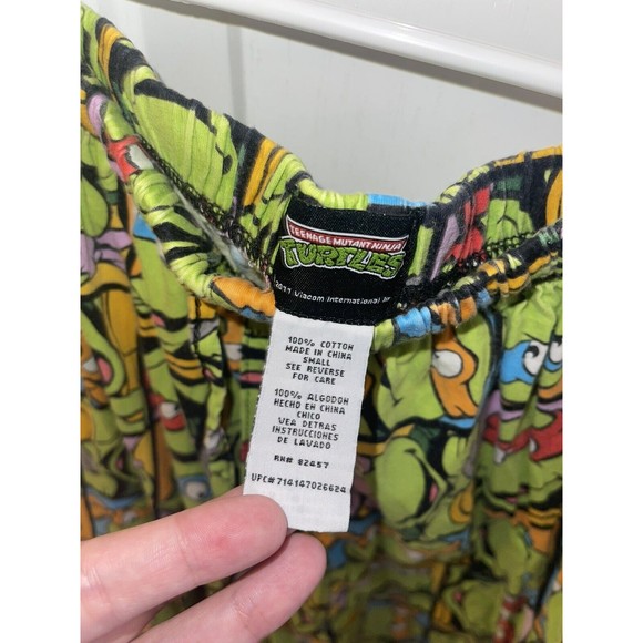 Women Ladies Mutant Ninja Turtle Pants Size Small - Picture 2 of 3